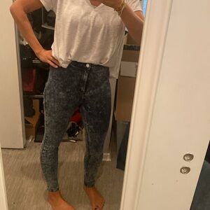 TopShop Joni Acid Wash High Waist Skinny Jeans 30